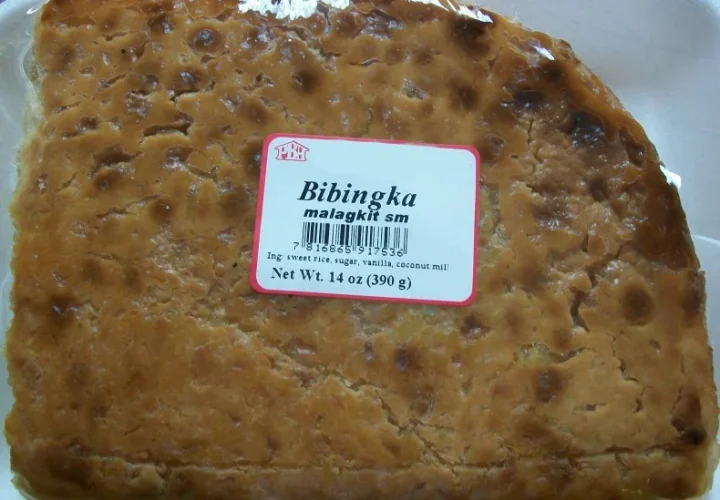 Bánh tráng miệng làm từ gạo và nước cốt dừa