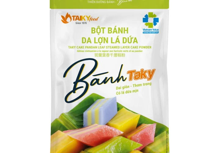 Gói bột bánh da lợn lá dứa TAKY khối lượng 400 g