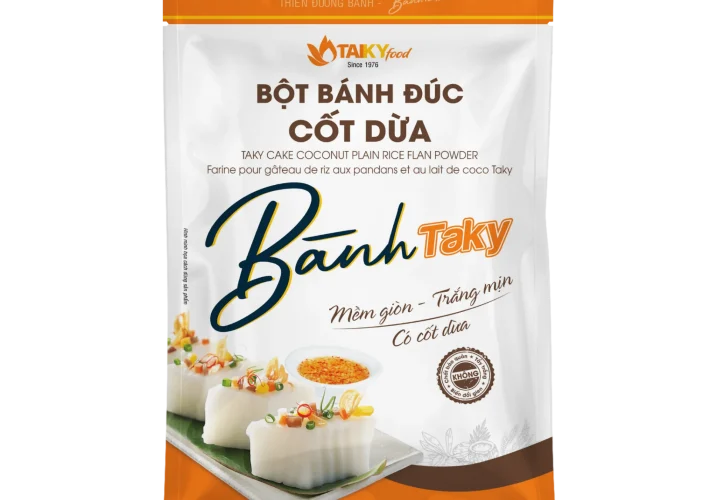 Gói bột bánh đúc cốt dừa TAKY khối lượng 250 g