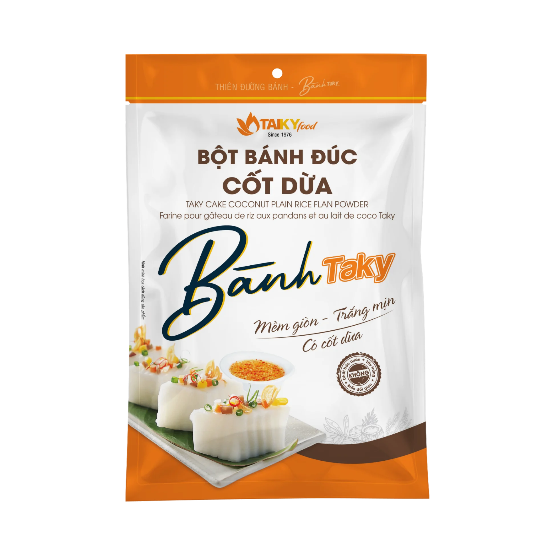 Gói bột bánh đúc cốt dừa TAKY khối lượng 250 g