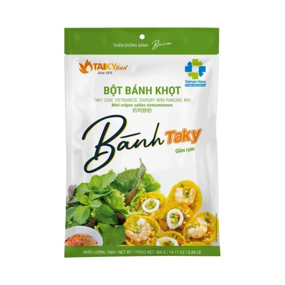 Gói bột bánh khọt TAKY khối lượng 400 g