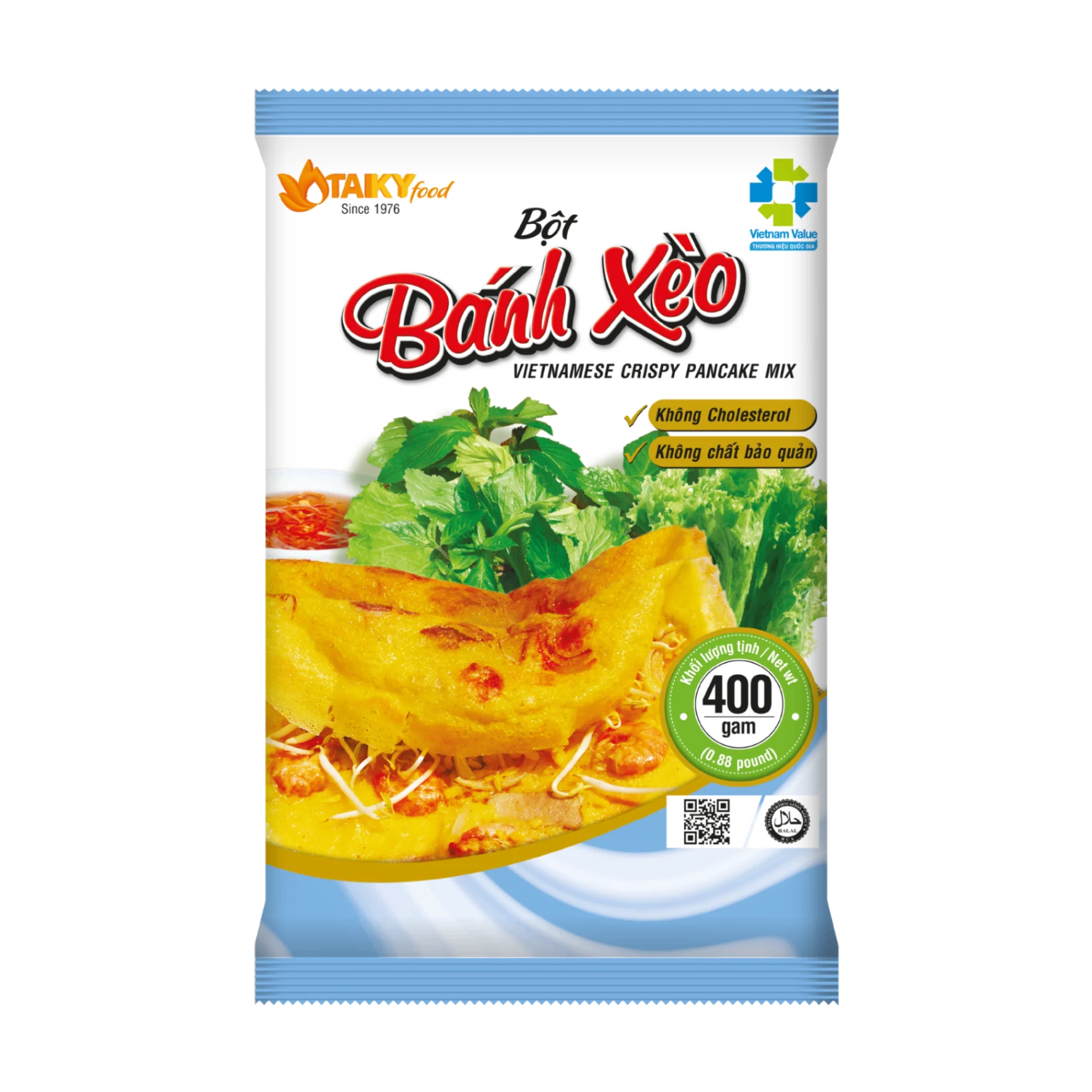 Gói bột bánh xèo đặc biệt TAKY khối lượng 400 g