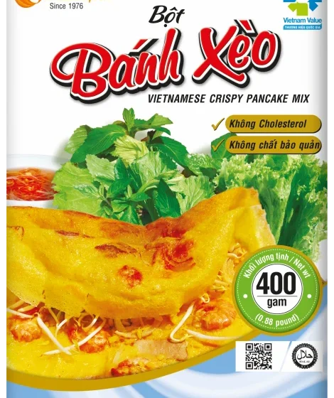 Gói bột bánh xèo thượng hạng TAKY khối lượng 400 g