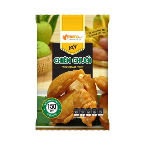 Gói bột chiên chuối TAKY khối lượng 150 g