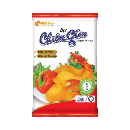 Gói bột chiên giòn đỏ TAKY khối lượng 1 kg