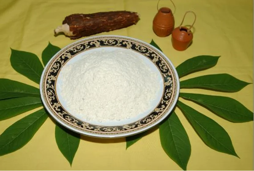 Tinh bột khoai mì màu trắng dùng làm bột năng